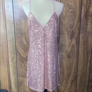 Victoria’s Secret sequin slip